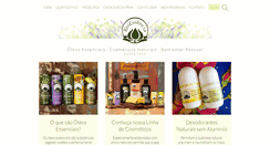 Desktop Screenshot of bioessencia.com.br